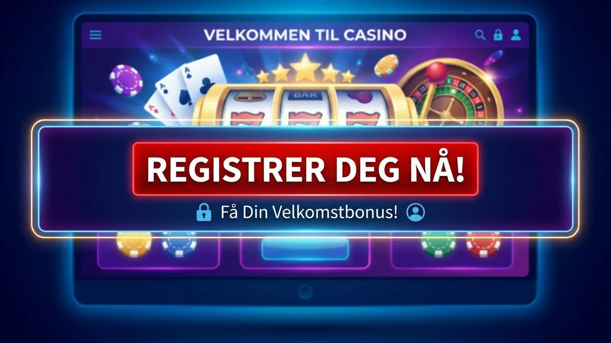 Registrer deg med bonus